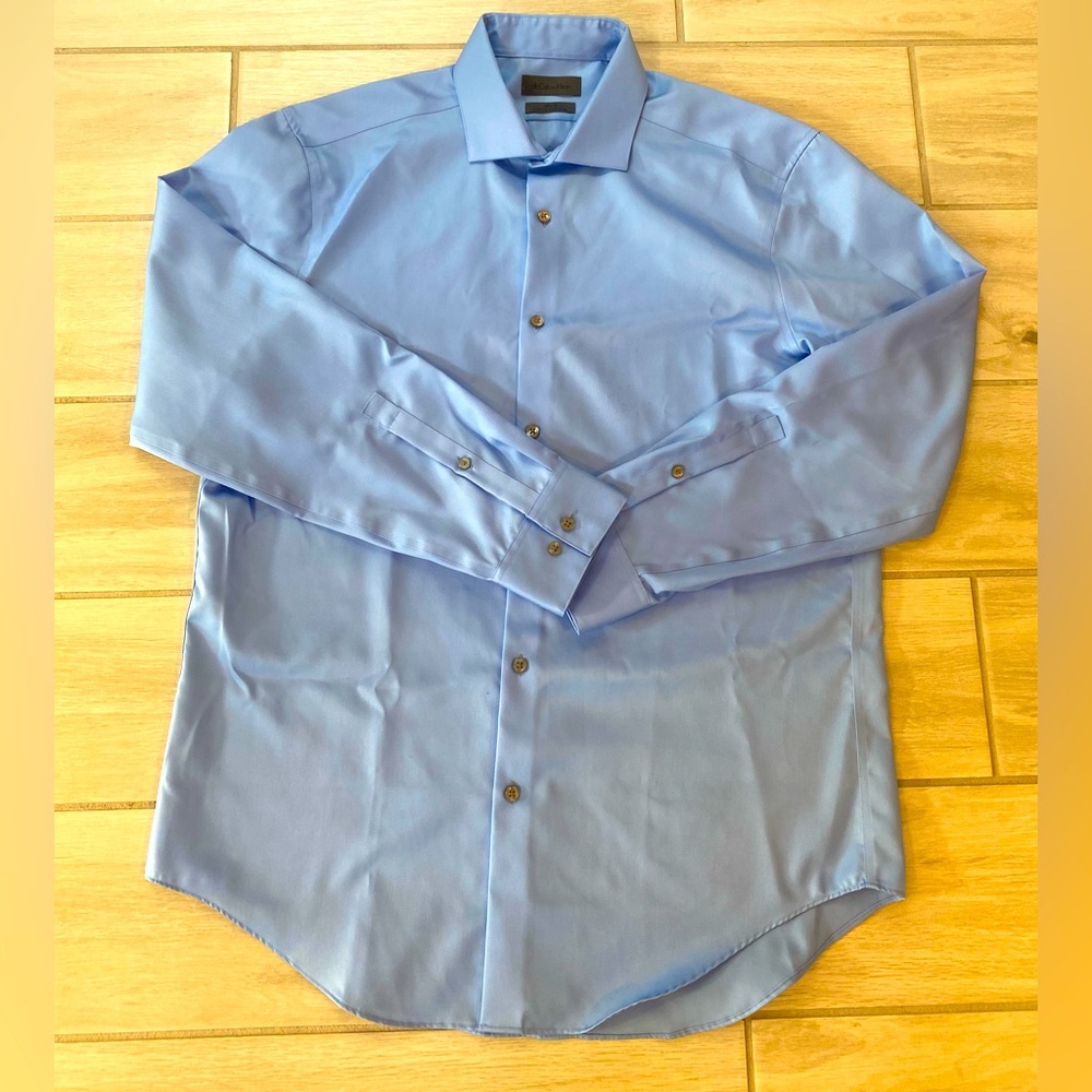Calvin Klein Light Blue Button Down Shirt